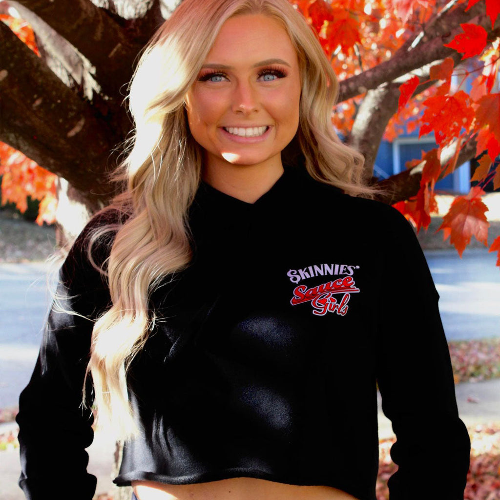 Sauce Girls Crop Hoodie