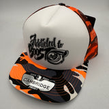 Addicted to Boost – Neon Camo Foam Trucker Cap