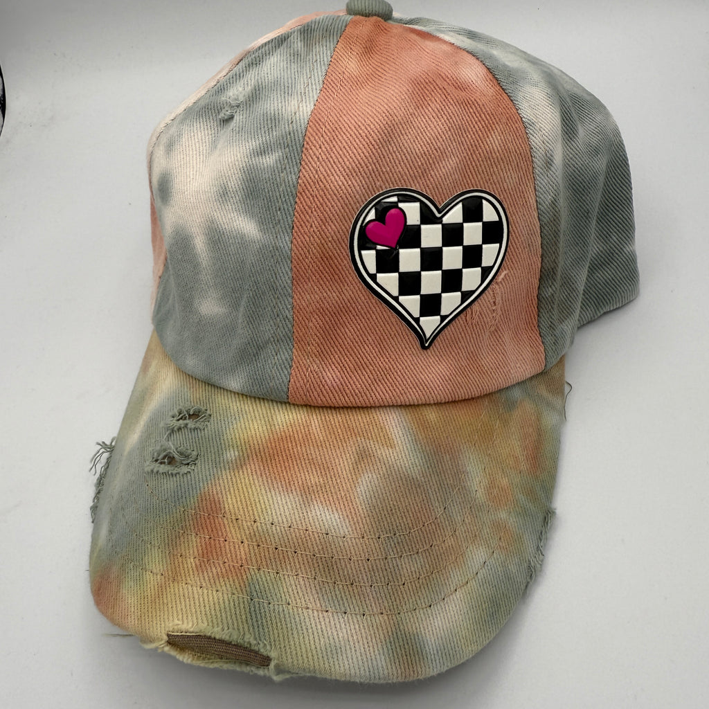 Love Racing Women's Ponytail Hats