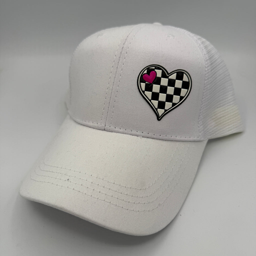 Love Racing Women's Ponytail Hats