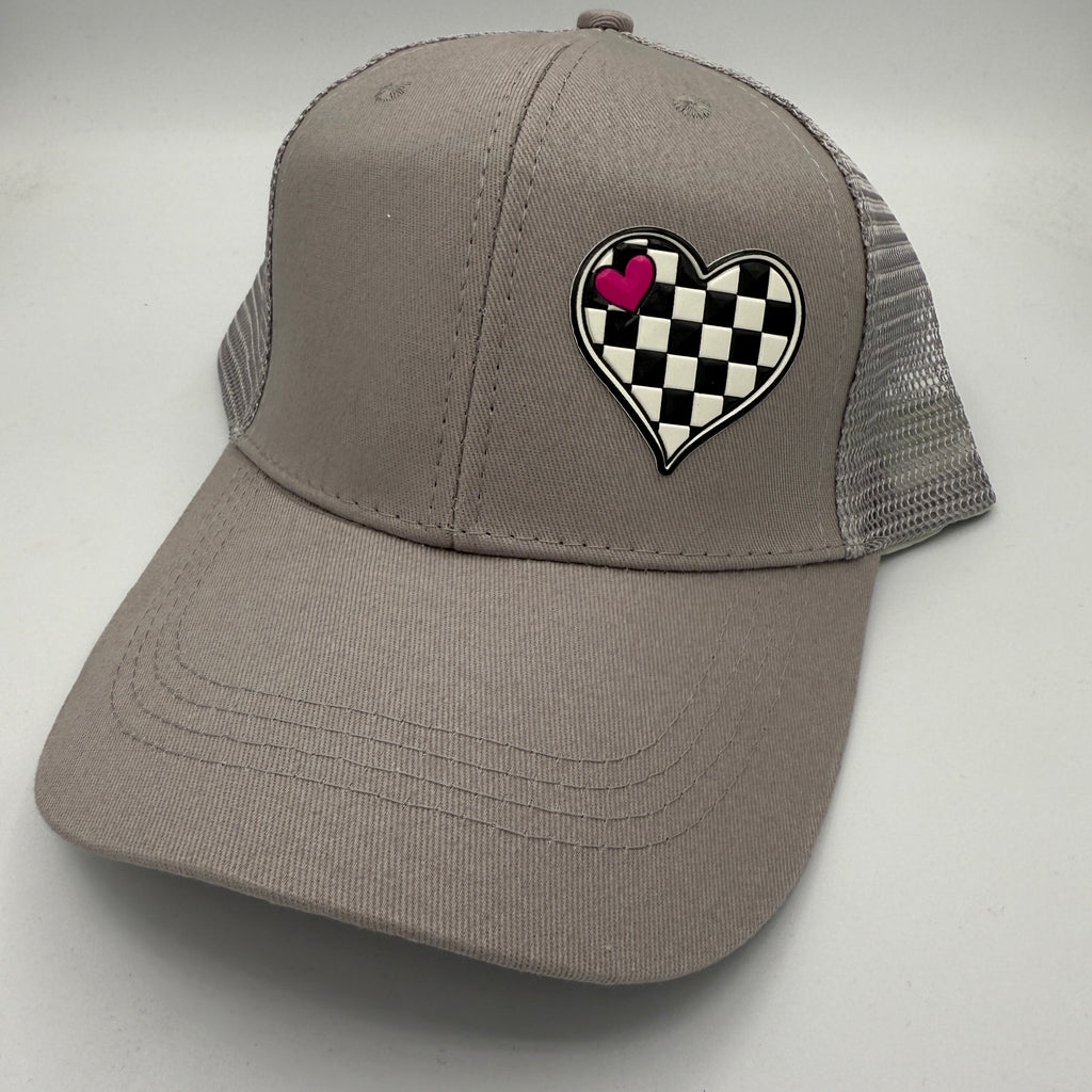 Love Racing Women's Ponytail Hats