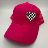 Love Racing Women's Ponytail Hats