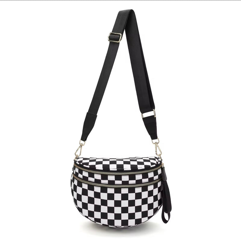 Checkered Bum Bag