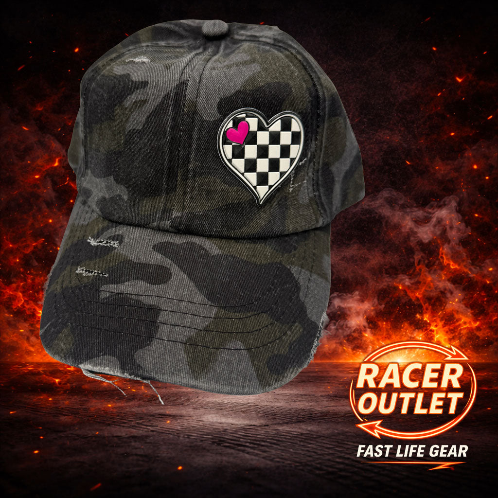 Love Racing™ Women’s Ponytail Hat | Fast Life Gear