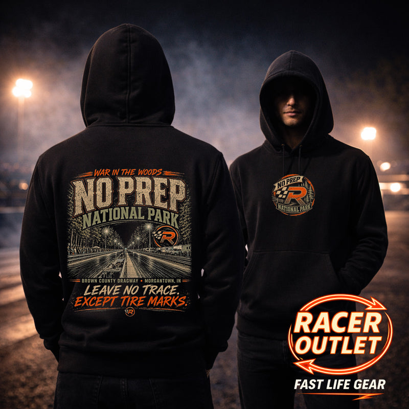 No Prep National Park racing hoodie