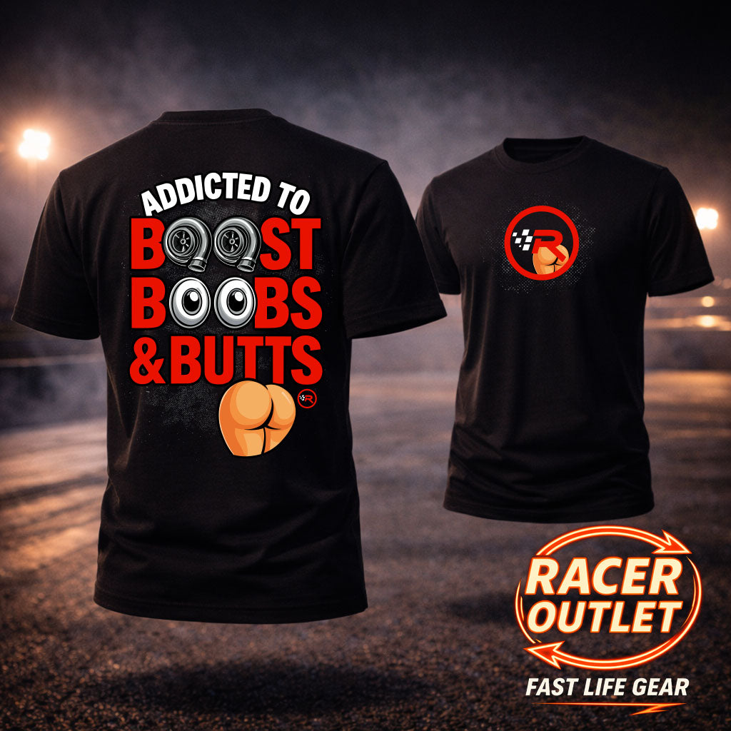 Addicted to Boost Boobs & Butts™ Men’s Tee | Fast Life Gear