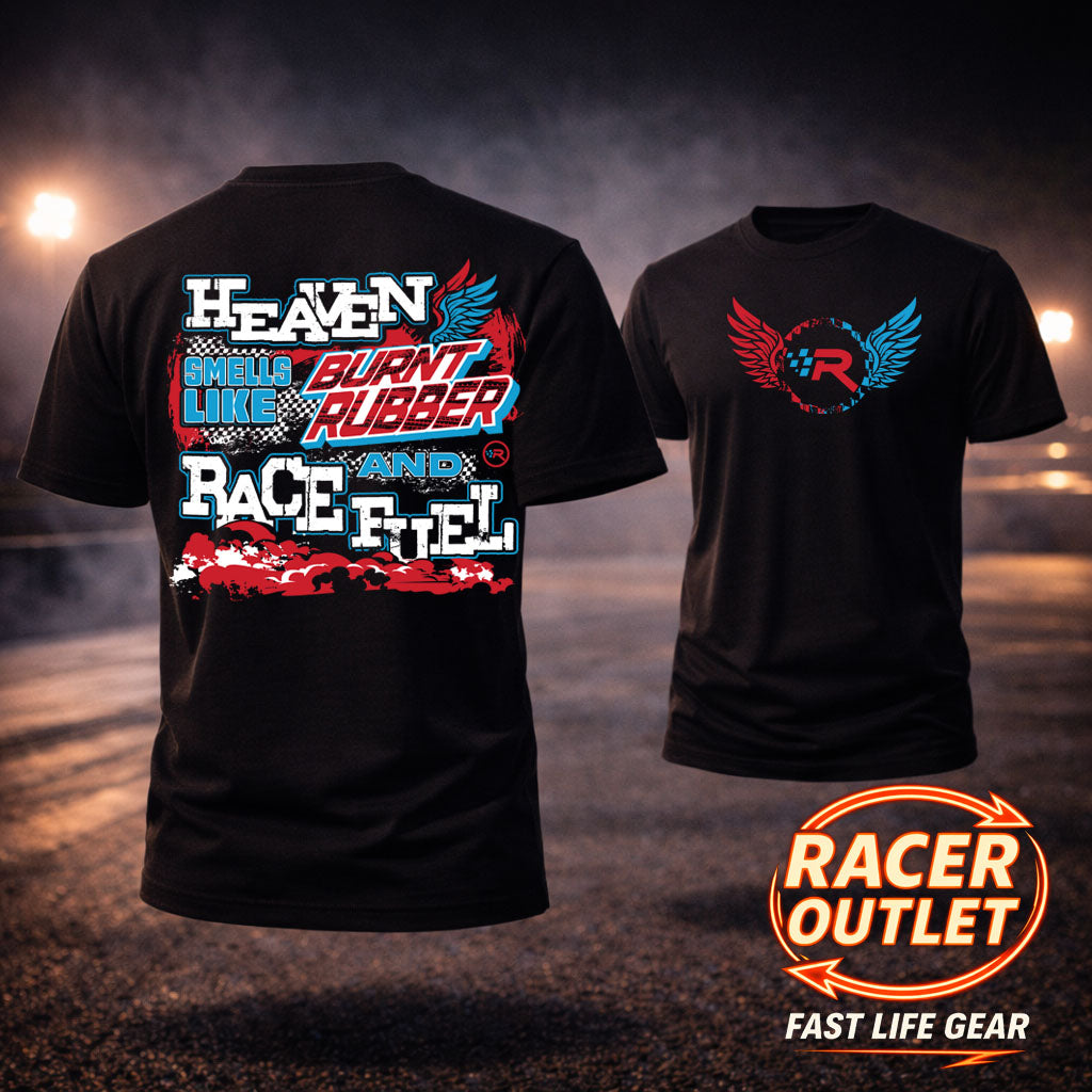 Heaven Smells Like Burnt Rubber™ Tee | Fast Life Gear