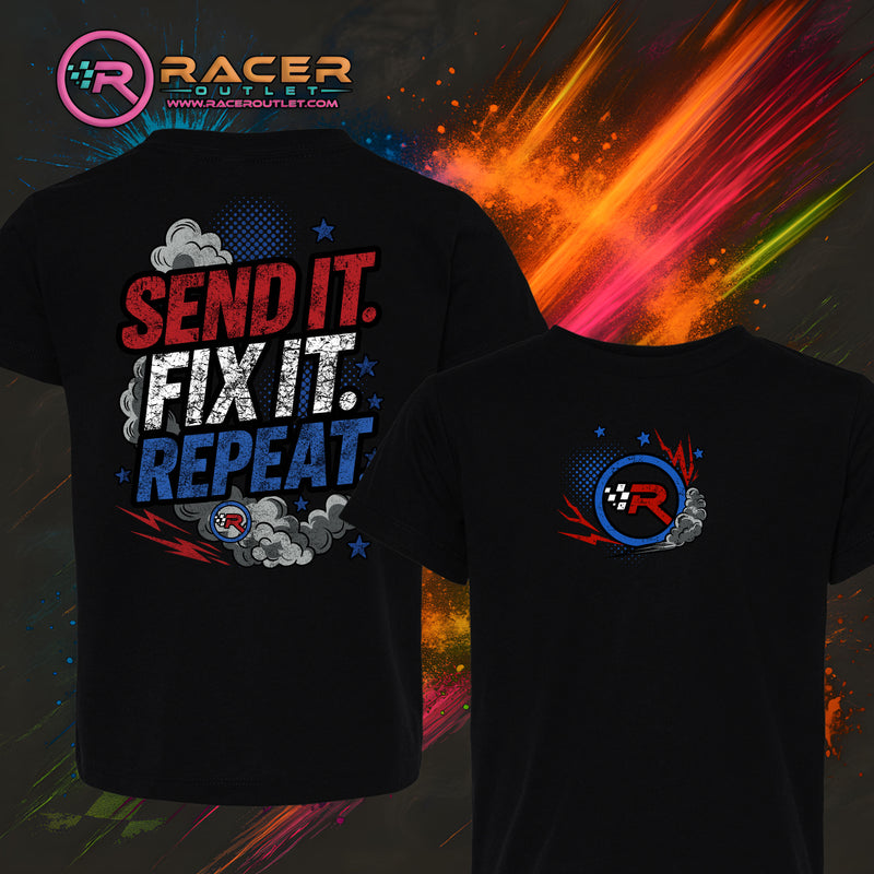 Send It, Fix It, Repeat (T-Shirt)