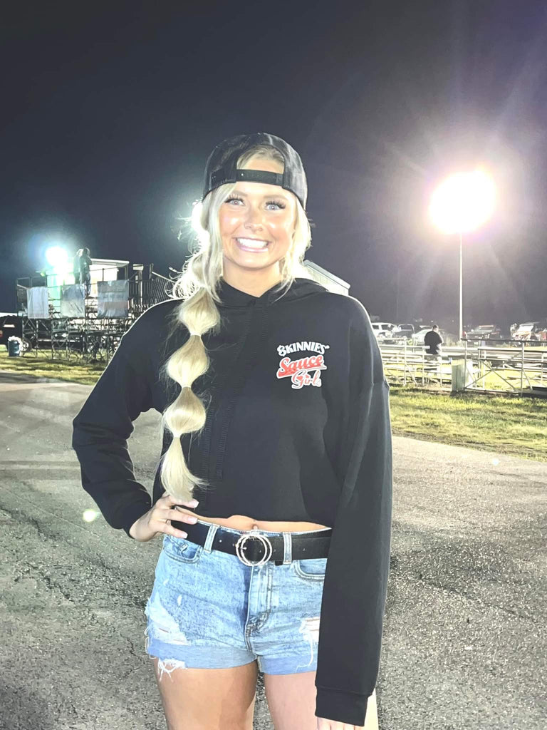 Sauce Girls Crop Hoodie