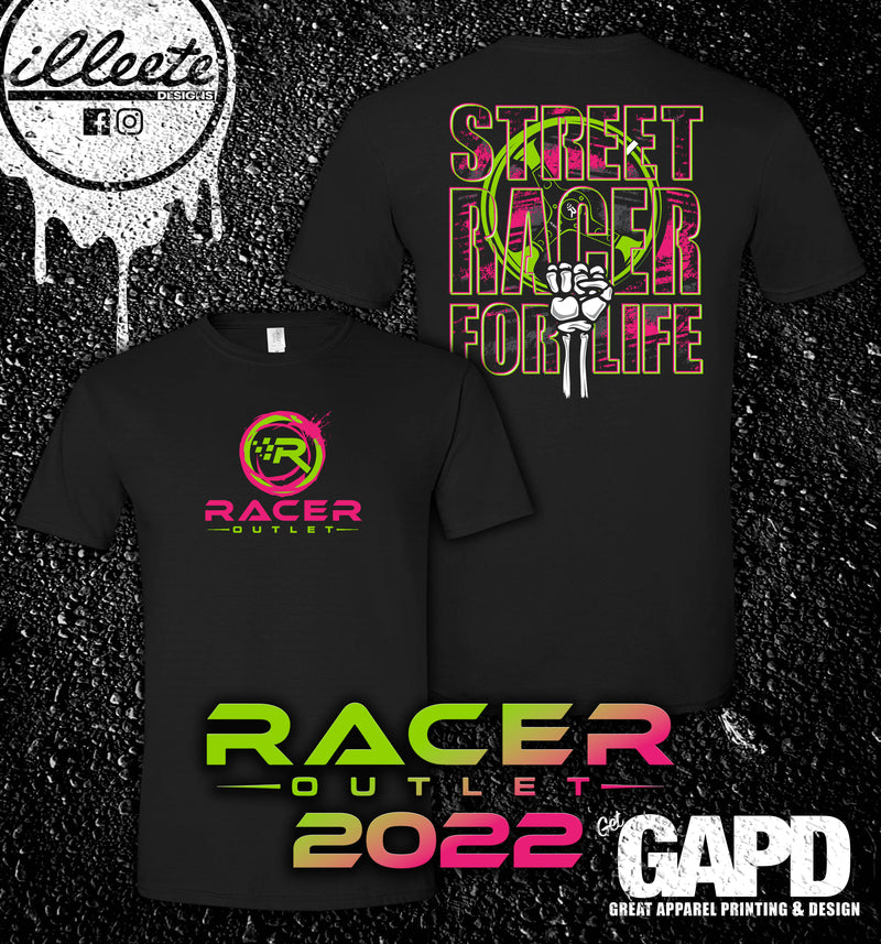 Street Racer For Life Shirt