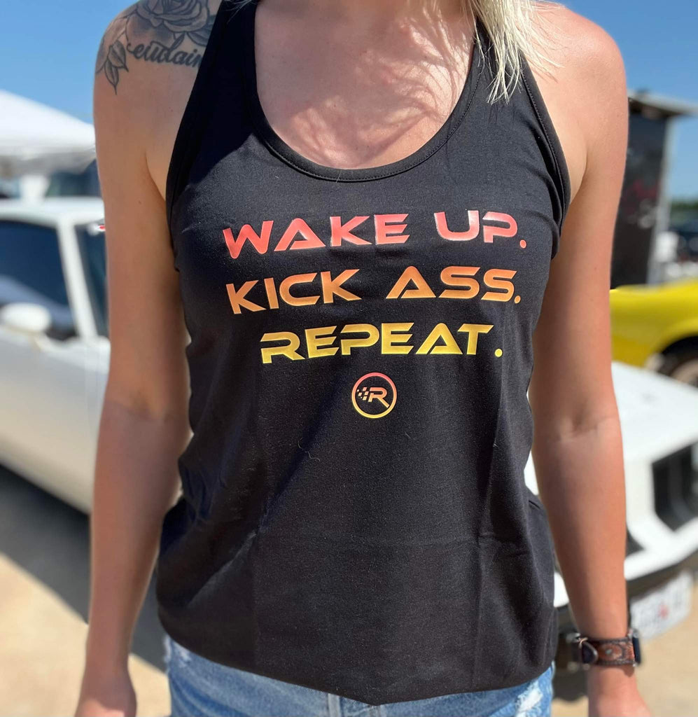 Wake Up.  K/A Repeat Tank Top